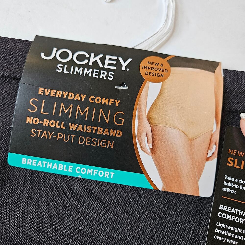 Jockey Slimmers Underwear, Size XXL (20/22) High Rise No-Roll Waistband - Picture 2 of 6